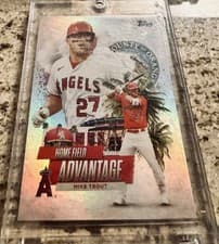 2025 Topps Home Field Advantage Mike Trout #HA-6 card
