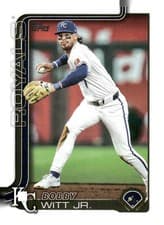 Bobby Witt Jr. 2025 Topps card