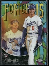 2025 Topps Chrome Update Fortune 15 Hyeseong Kim #F15-14 card