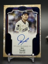 2026 Topps Tier One City Connect Signatures Roki Sasaki #CCS-RS card