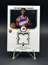 2025-26 Topps Franchise Fabrics Rasheer Fleming #FF-RF card