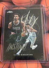 2025-26 Topps Chrome Instinct Victor Wembanyama #INS-9 card