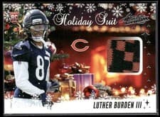 2025 Panini Absolute Holiday Suit Luther Burden III #HS-LBN
