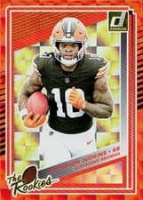 2025 Donruss The Rookies Quinshon Judkins #26 card