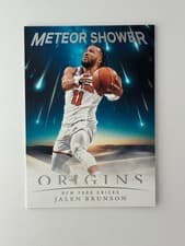2024-25 Panini Origins Meteor Shower Set Jalen Brunson #7 card