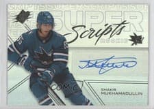 Shakir Mukhamadullin 2024-25 SPx SuperScripts Rookies card