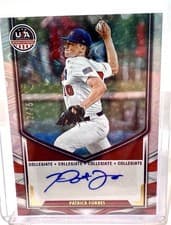2025 Panini Stars & Stripes Collegiate National Team Signatures Patrick Forbes #NTS-PF card