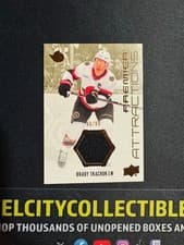 2024-25 Upper Deck Premier Premier Attractions Jersey Brady Tkachuk #PA-BT card