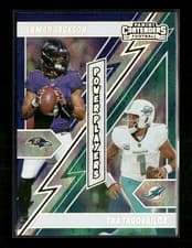 2024 Panini Contenders Power Players Lamar Jackson / Tua Tagovailoa #2 card
