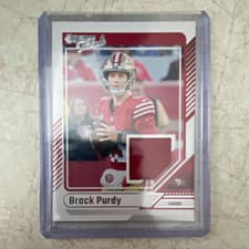 Brock Purdy 2024 Donruss Donruss Threads card