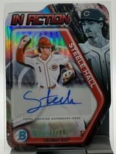 2025 Bowman Draft Bowman in Action Autographs Steele Hall #BIA-SH card