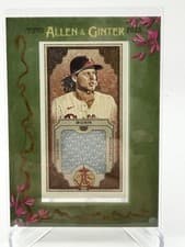 2025 Topps Allen & Ginter Allen & Ginter Mini Framed Relics Alec Bohm #MFR-AB card
