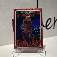 2025 Panini Rookies & Stars Thrillers Quinshon Judkins #21 card