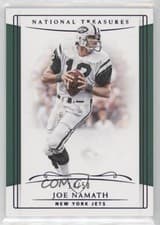 2018 National Treasures Joe Namath #70
