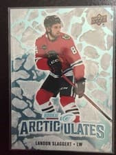 2024-25 Upper Deck Ice Arcticulates Landon Slaggert #AT-51 card