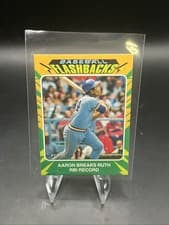 2024 Topps Heritage Mini Baseball Flashbacks Hank Aaron #BF-1
