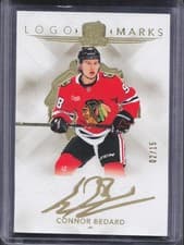 Connor Bedard 2024-25 Upper Deck The Cup Logomarks card
