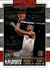 Serge Ibaka 2018 Panini Hoops Road to the Finals card