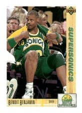 Benoit Benjamin 1991-92 Upper Deck Base Set card