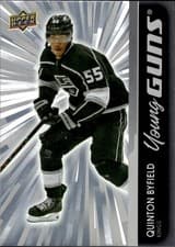 Quinton Byfield 2024-25 Upper Deck Outburst Retro Young Guns card