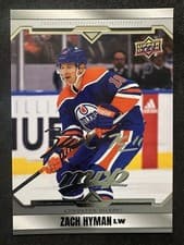 Zach Hyman 2024-25 Upper Deck MVP Base Set card
