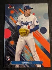 Roki Sasaki 2025 Topps Finest card