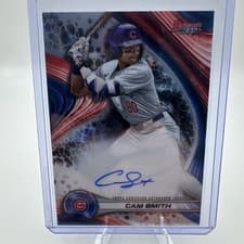 2024 Bowman's Best Best of 2024 Autographs Cam Smith #B24-CS card