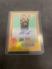 Walker Kessler 2024-25 Topps Chrome 1973 Topps Autographs card