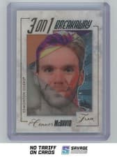 2025-26 Flair 3-on-1 Breakaway Connor McDavid #BW-17 card