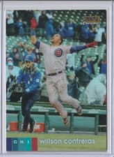 Willson Contreras 2020 Stadium Club Chrome card