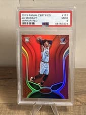 2019 Panini Certified JA Morant Mirror Red #152 card