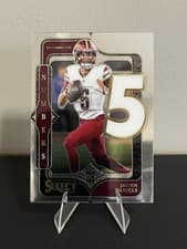 Jayden Daniels 2024 Panini Select Numbers card