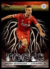 2025-26 Topps UEFA Club Competitions Roots Jordan Henderson #RT-9 card