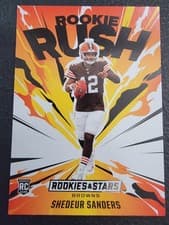 2025 Panini Rookies & Stars Rookie Rush Shedeur Sanders #20 card