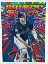 2025 Topps Chrome Power Players Pete Alonso #PP-12 card