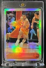 Derek Fisher 1996 Topps Chrome card