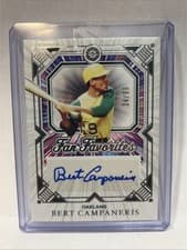 2025 Panini Boys of Summer Fan Favorite Signatures Bert Campaneris #5 card
