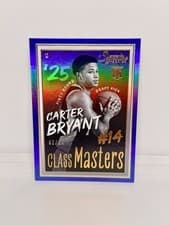 2025-26 Panini Signature Series Class Masters Carter Bryant #8 card