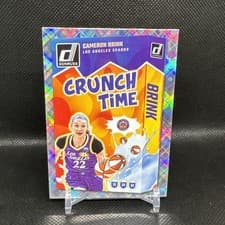 Cameron Brink 2025 Panini Donruss WNBA Crunch Time card