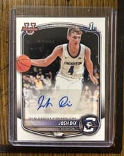 2025-26 Bowman Paper Prospects Retail Autographs Josh Dix #PA-JD card