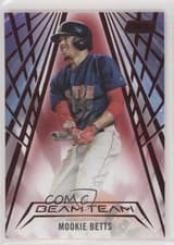 Mookie Betts 2018 Stadium Club Beam Team card