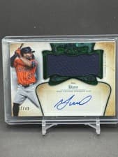 2026 Topps Tier One Autographed Tier One Jumbo Relics Jose Altuve #AT1JR-JA card