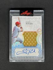 2025 Leaf Spectacular Baseball Signature Swatch Scott Rolen #SS-SR1 card