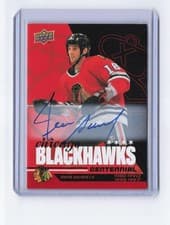 2025-26 Upper Deck Chicago Blackhawks Centennial Box Set Autographs Denis Savard #73 card