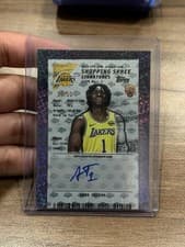 2025-26 Topps Shopping Spree Signatures Adou Thiero #SSA-AT