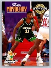 Lee Mayberry 1992-93 SkyBox Base Set card