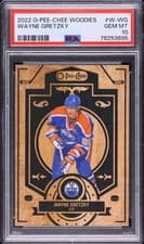 Wayne Gretzky 2022 O Pee Chee Woodies card