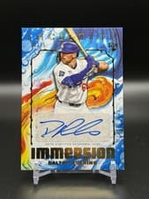 2025 Topps Inception Inception Immersion Autographs Dalton Rushing #IIA-DR card