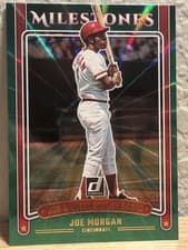 2025 Donruss Milestones Joe Morgan #1 card
