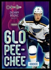 2024-25 O-Pee-Chee Glo Pee-Chee Zachary Bolduc #GLO-19 card